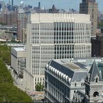 A photo of the Brooklyn federal courthouse by Mary Frost of the Brooklyn Daily Eagle