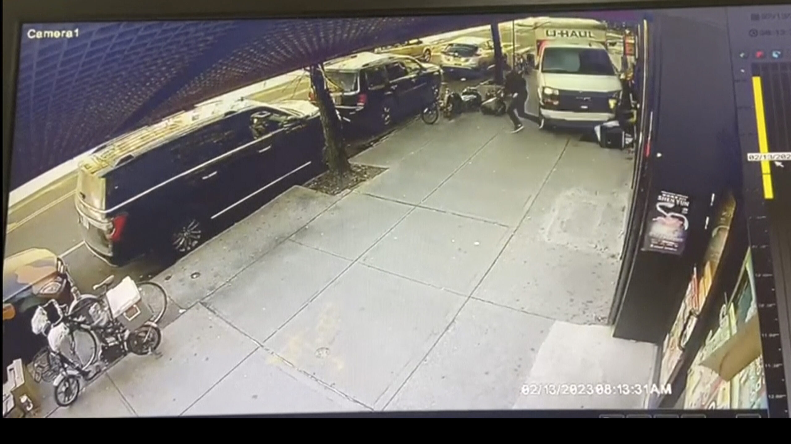 Man’s leap saves him during Brooklyn U-Haul rampage