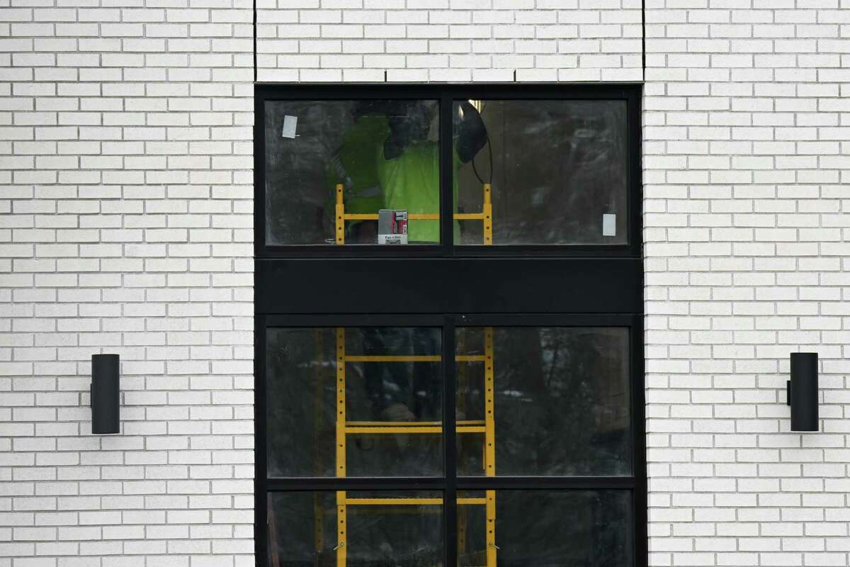 Construction continues at a new Chick-fil-A on Wednesday, April 5, 2023, on Clifton Park Center Road in Clifton Park, NY.