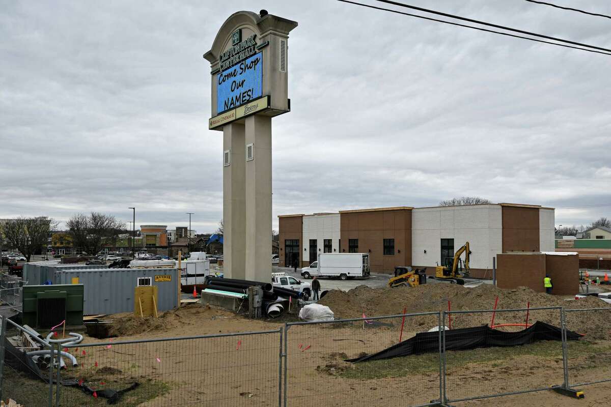 Construction continues at a new Chick-fil-A on Wednesday, April 5, 2023, on Clifton Park Center Road in Clifton Park, NY.