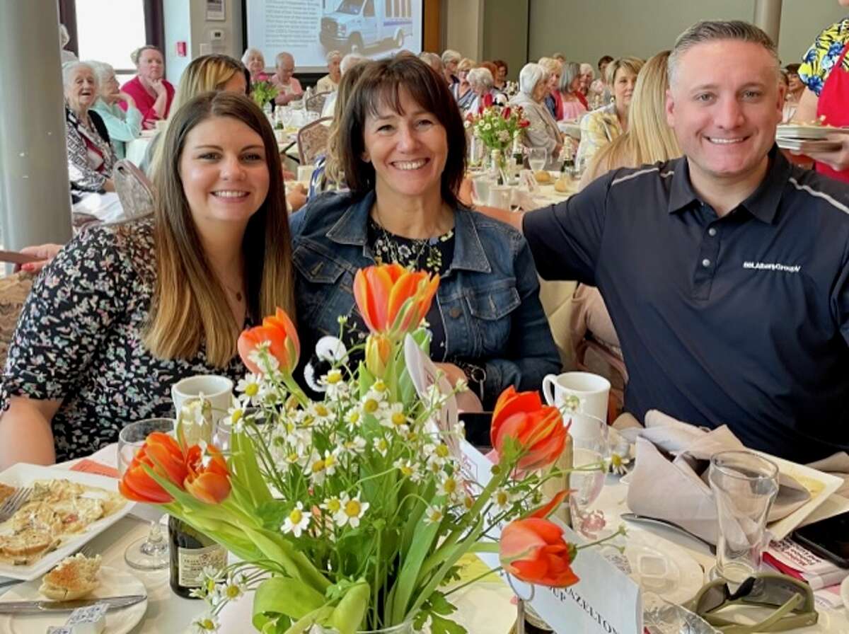 Jacklyn Kenny, Christine Dietrick and Collin Rostohar, from BBL, were one of the event sponsors    