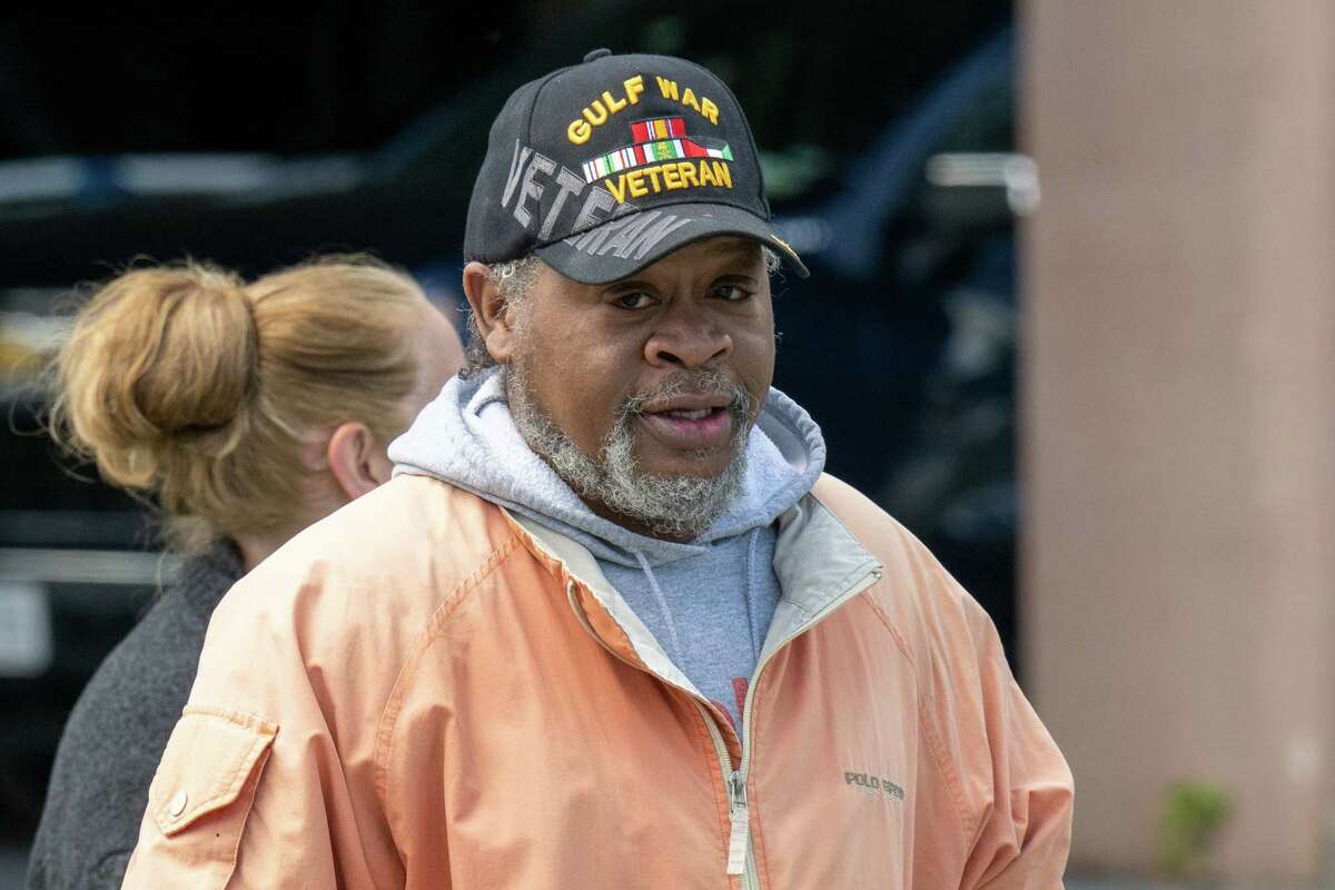 Vernon Watson during the 13th annual VA2K Walk and Roll fundraiser held to support the Homeless Veterans Program at the Samuel S. Stratton Department of Veterans Affairs Medical Center on Wednesday, May 17, 2023, in Albany, NY.