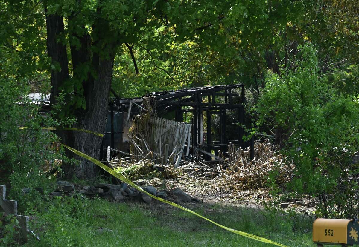 Scene of a fatal fire at 546 River Rd. on Friday, May 19, 2023, in Schodack Landing, N.Y.