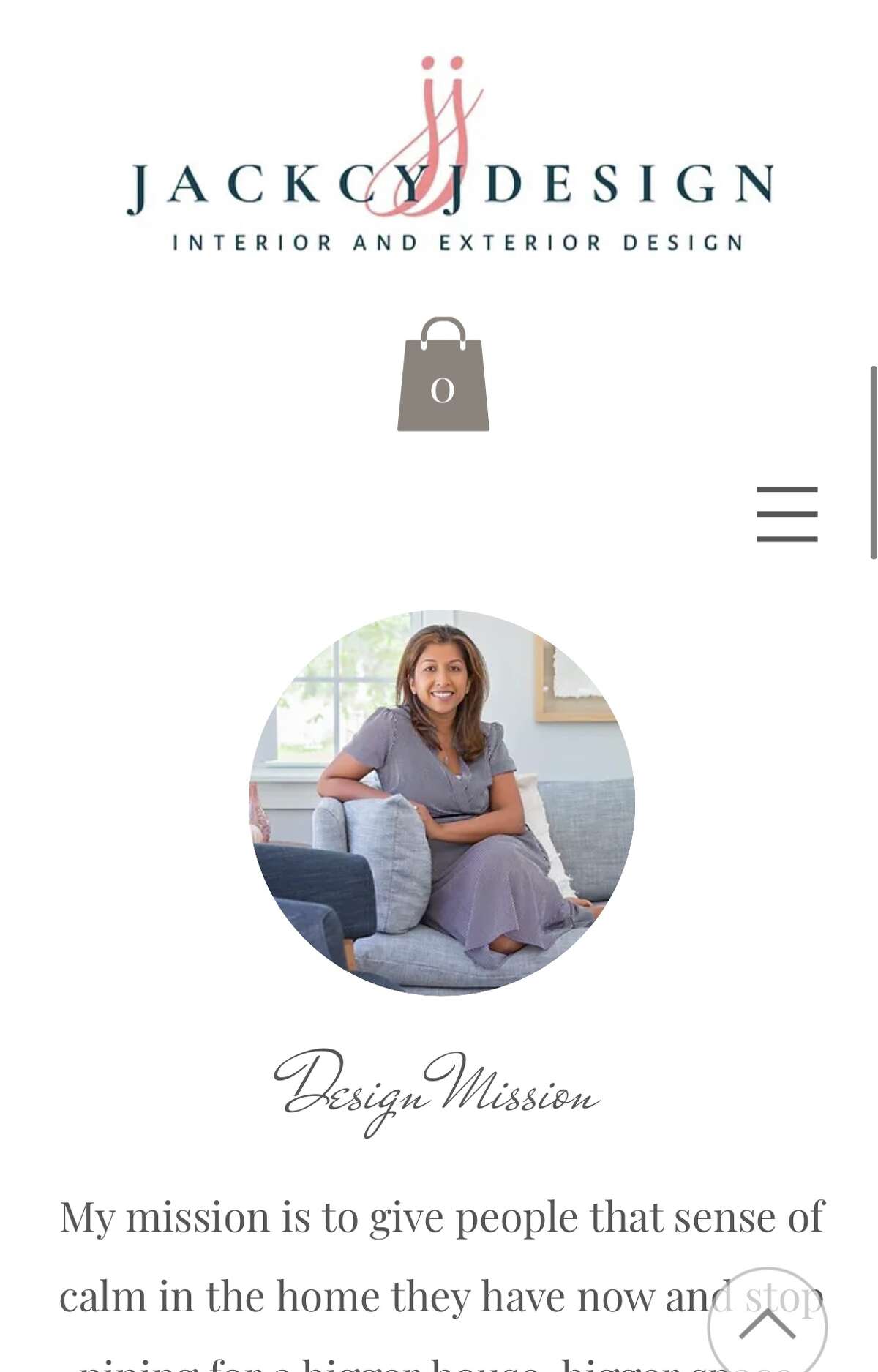 2. I’m an interior designer. What started out as favors for friends turned into a passion. I’ve been helping people create “it’s finally done and I love it” — spaces for their homes for 3-plus years. I believe everyone needs a sanctuary. Speaking of which ...