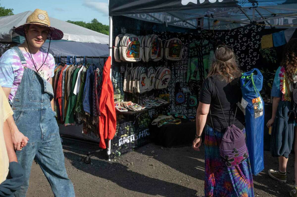 Dead and Company fans are seen walking around the Shakedown Street parking lot before the last show at Saratoga Performing Arts Center on Sunday, June 18, 2023, in Saratoga Springs, N.Y. (Lori Van Buren/Times Union)