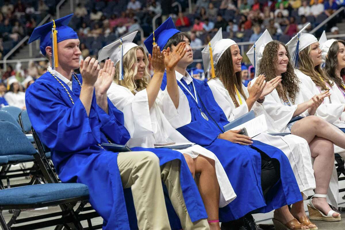 Shaker High School graduates during their commencement ceremony on Saturday, June 24, 2023, at the MVP Arena in Albany, NY.