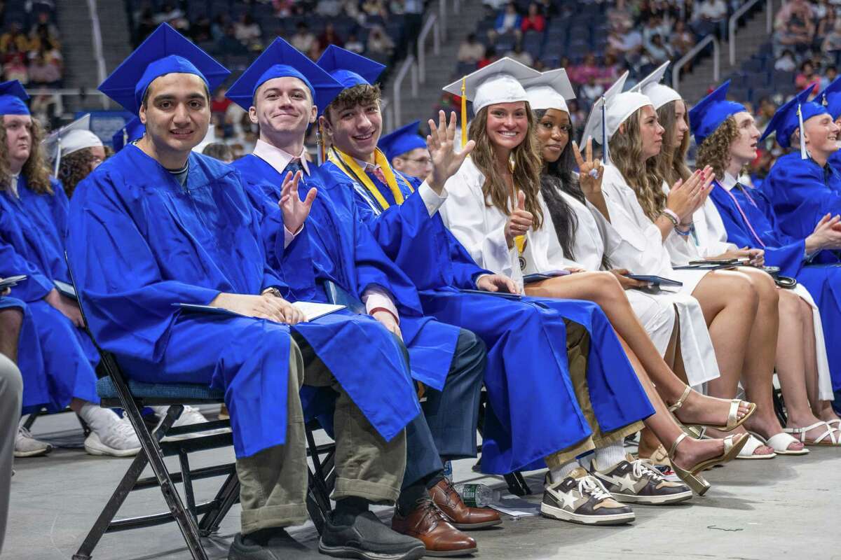 Shaker High School graduates during their commencement ceremony on Saturday, June 24, 2023, at the MVP Arena in Albany, NY.