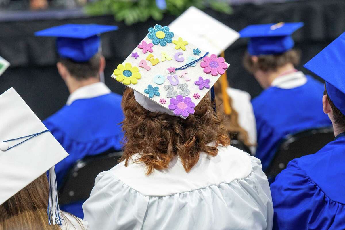 Shaker High School graduates during their commencement ceremony on Saturday, June 24, 2023, at the MVP Arena in Albany, NY.