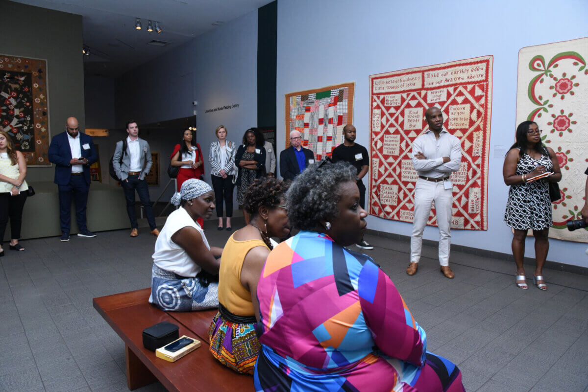 American Folk Art Museum hosts networking event for healthcare workers in Upper West Side