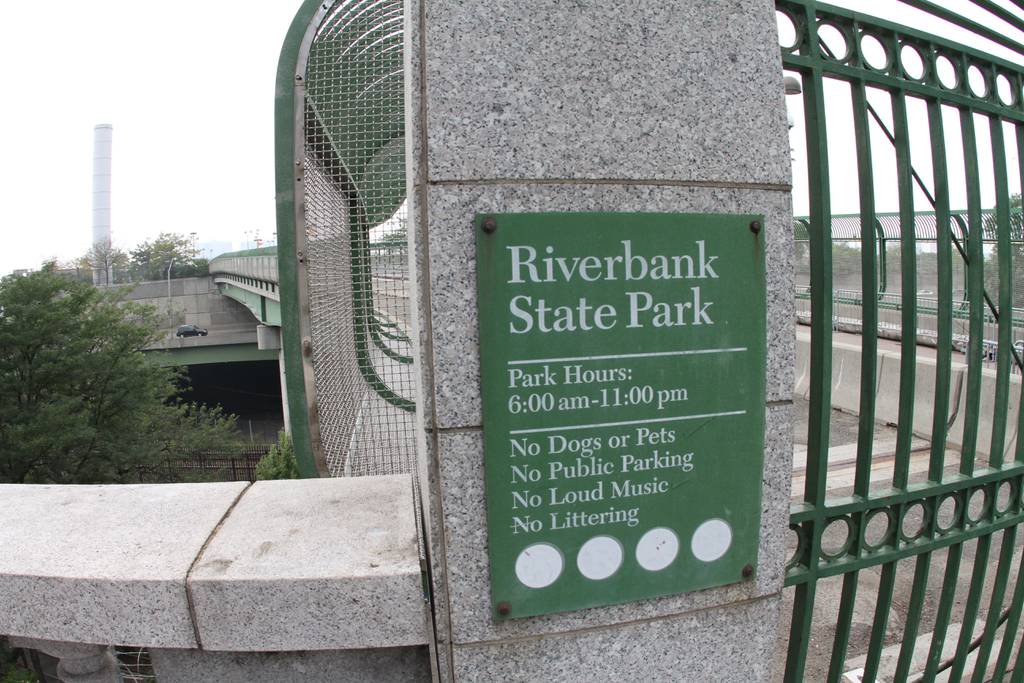 Riverbank State Park in Harlem, New York.