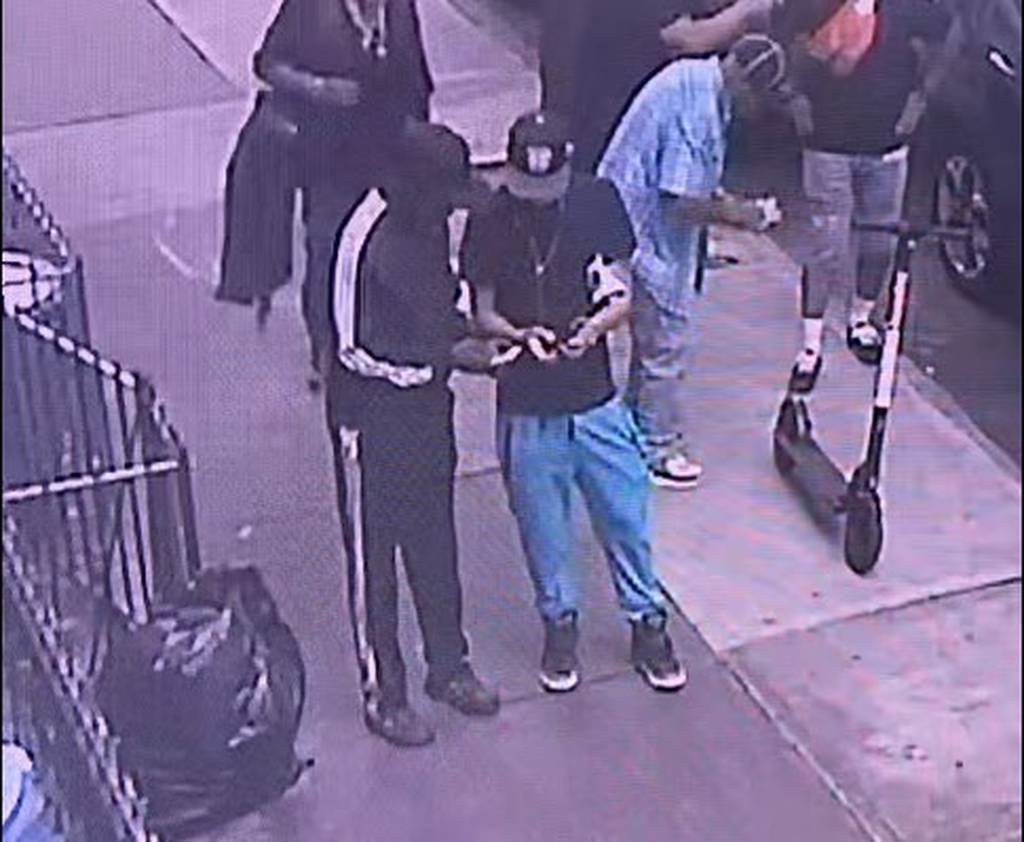 Surveillance video images released by authorities which officials said show suspected drug dealers involved in the death of actor Michael K. Williams.