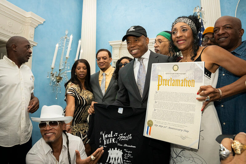 Hip-Hop 50th Anniversary: Mayor Adams compares his Gracie Mansion celebration to late Mayor Dinkins hosting Nelson Mandela at City Hall