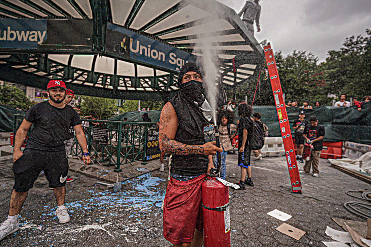 Stream of destruction: Timeline of Union Square riot that broke out around promised gaming giveaway