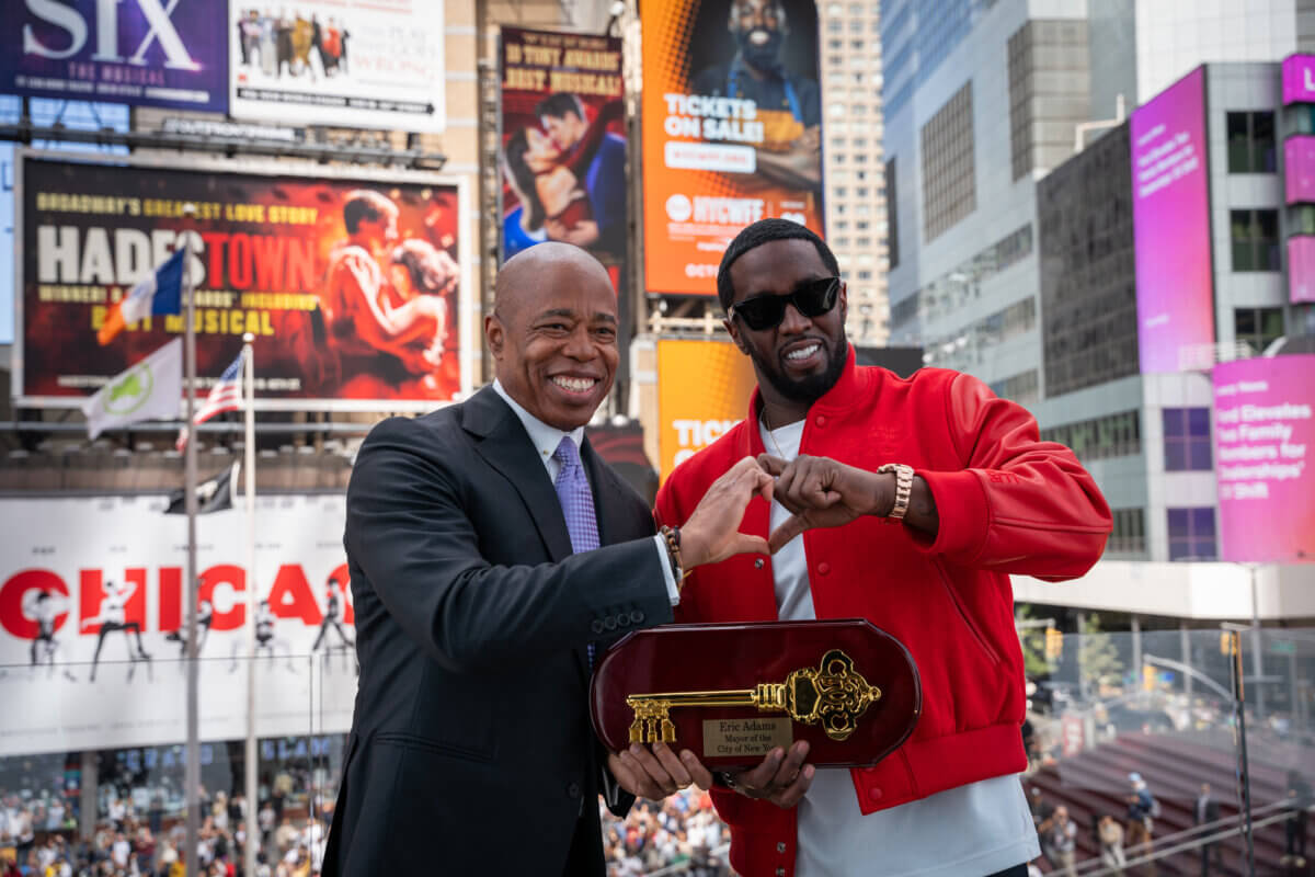 Diddy in the City: Sean Combs gets key from Mayor Adams to mark first new album in 17 years