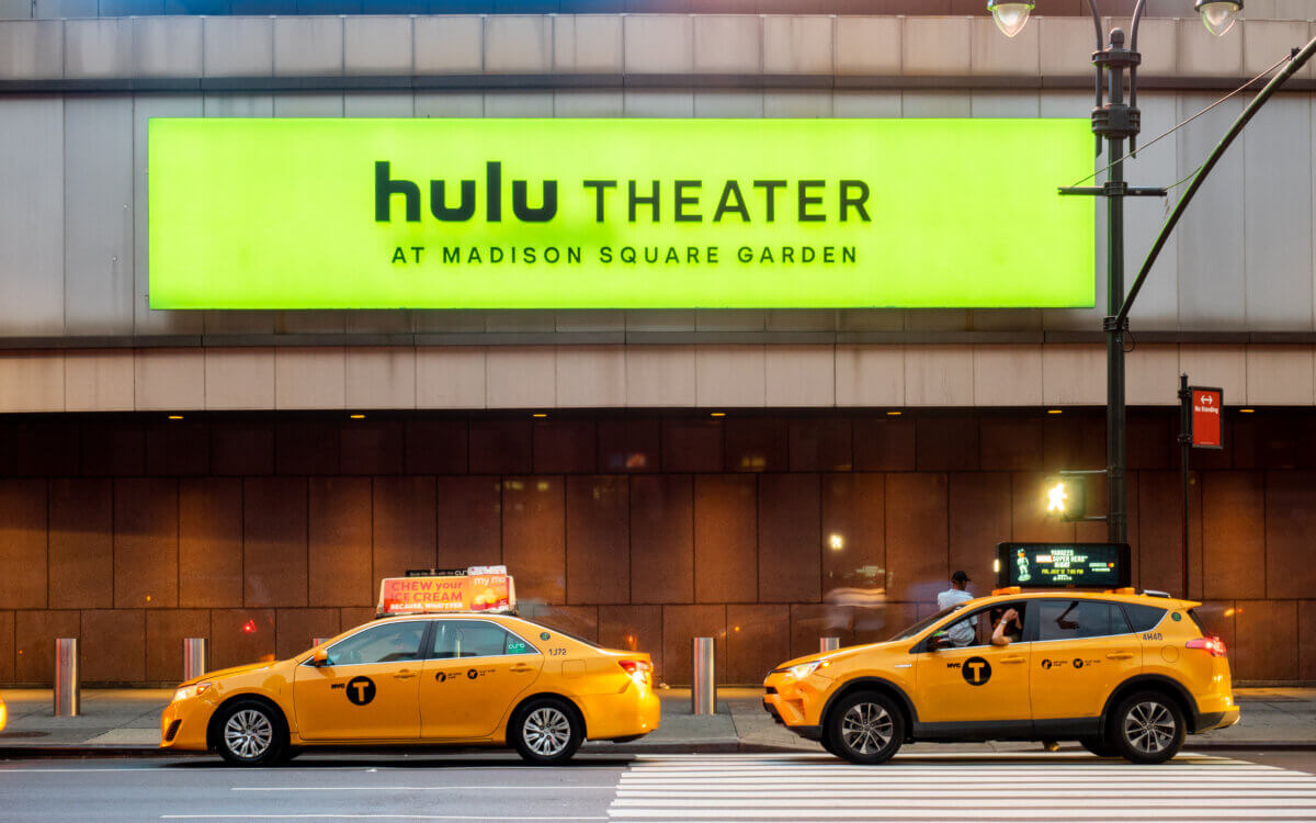 The Theater at MSG, then known as the Hulu Theater