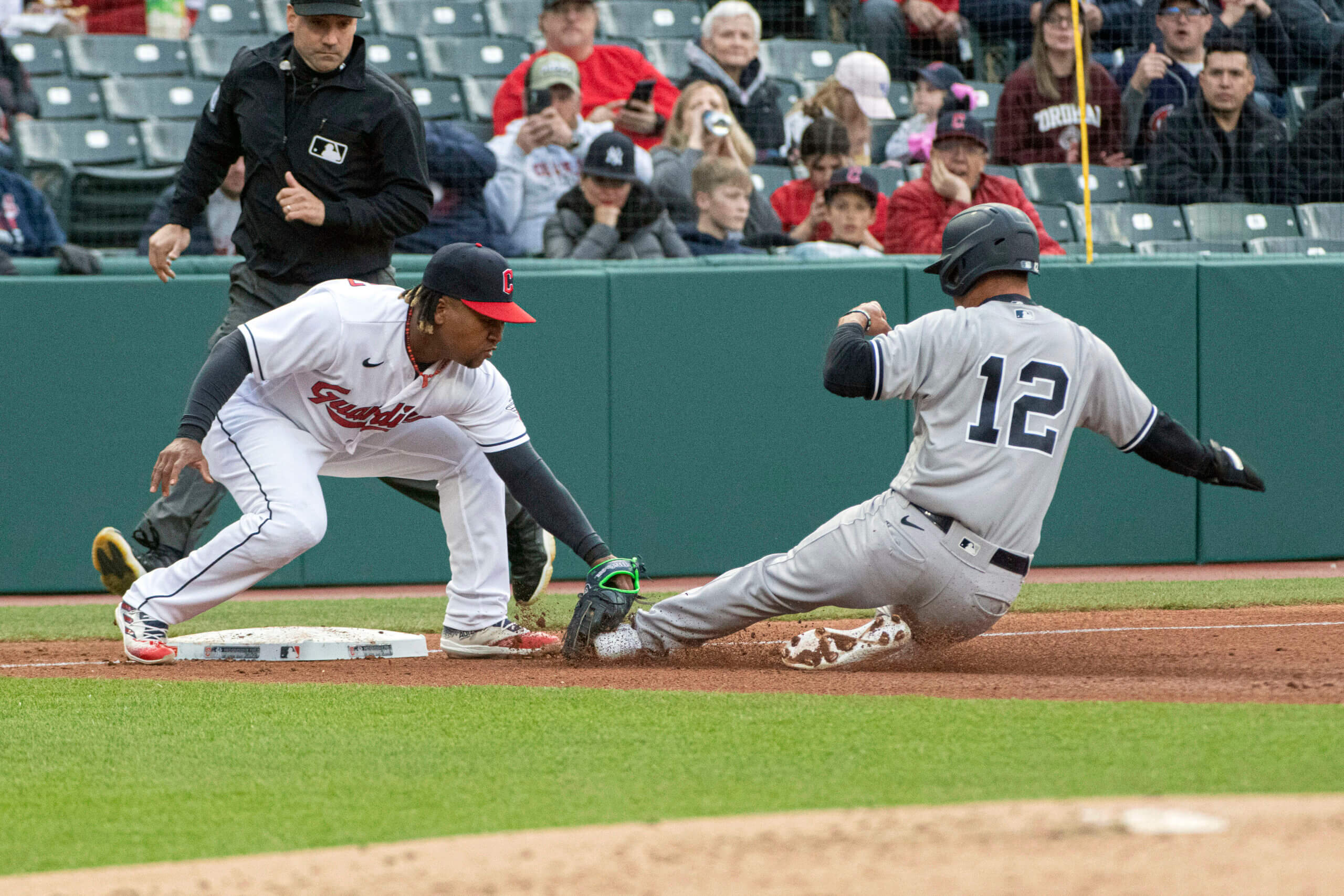 Jose Ramirez Guardians Yankees