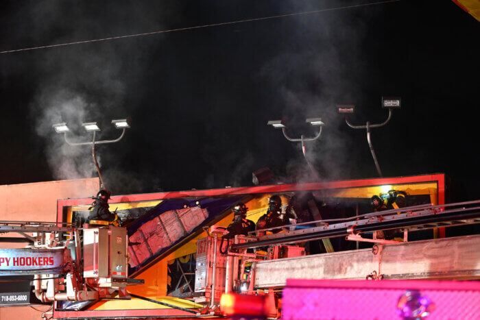 firefighters on kensington car wash