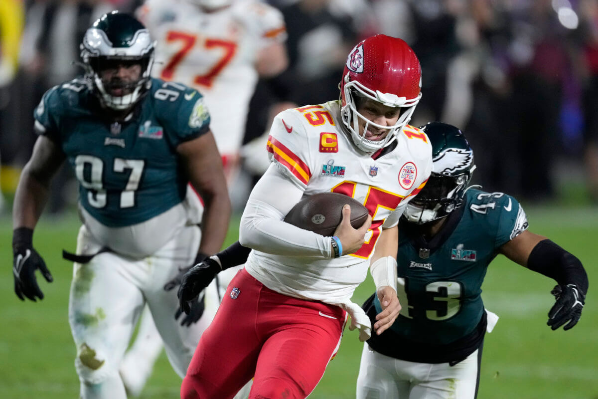 Patrick Mahomes Chiefs Eagles