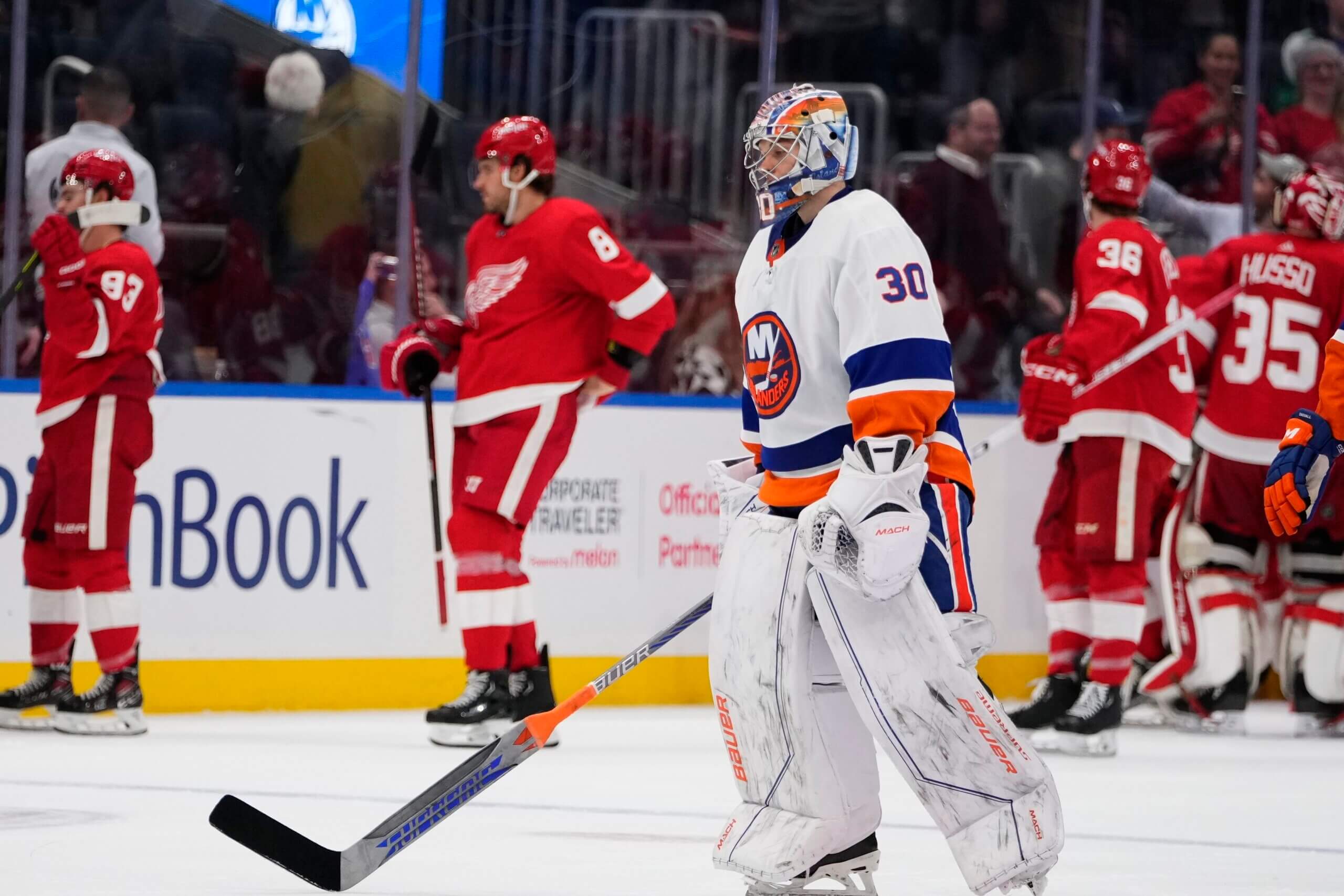 Islanders Red Wings Sorokin