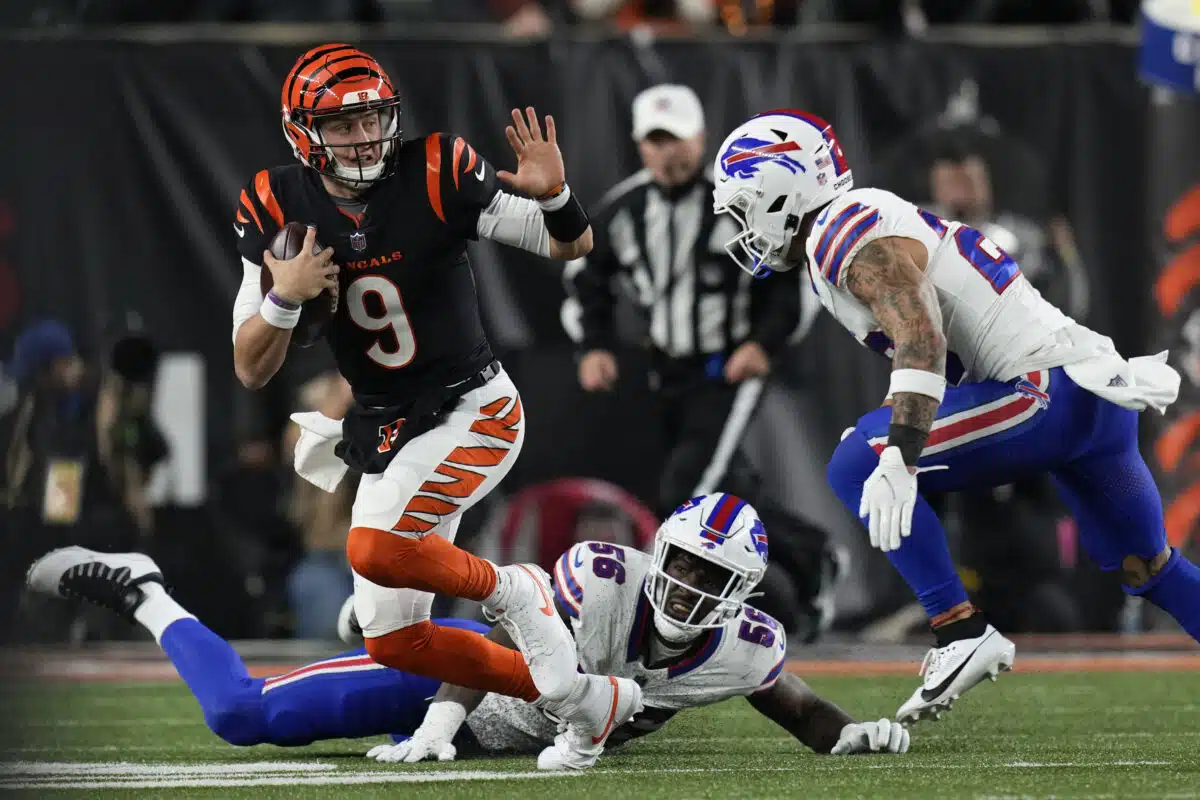 Joe Burrow Bengals Ravens