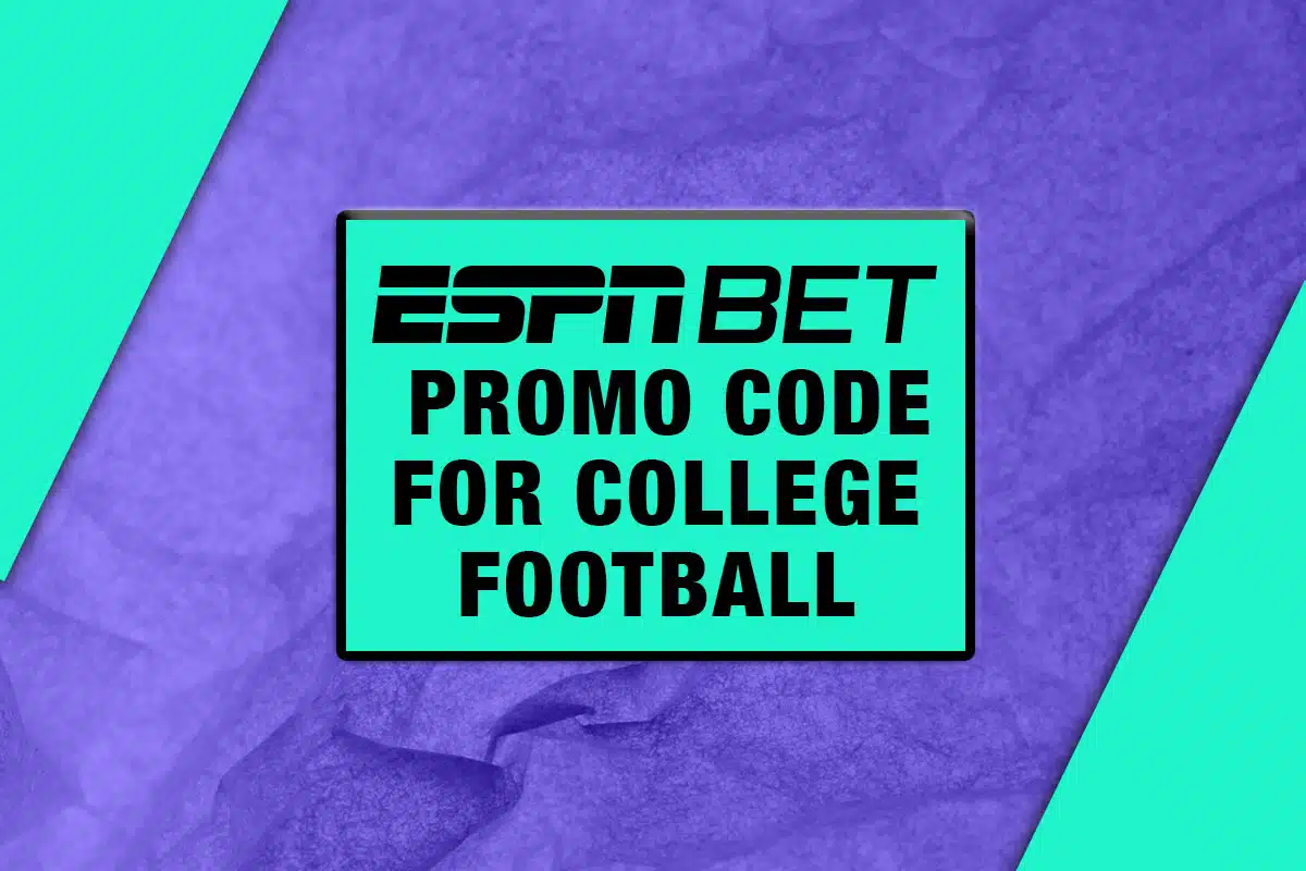 ESPN BET promo code for college football