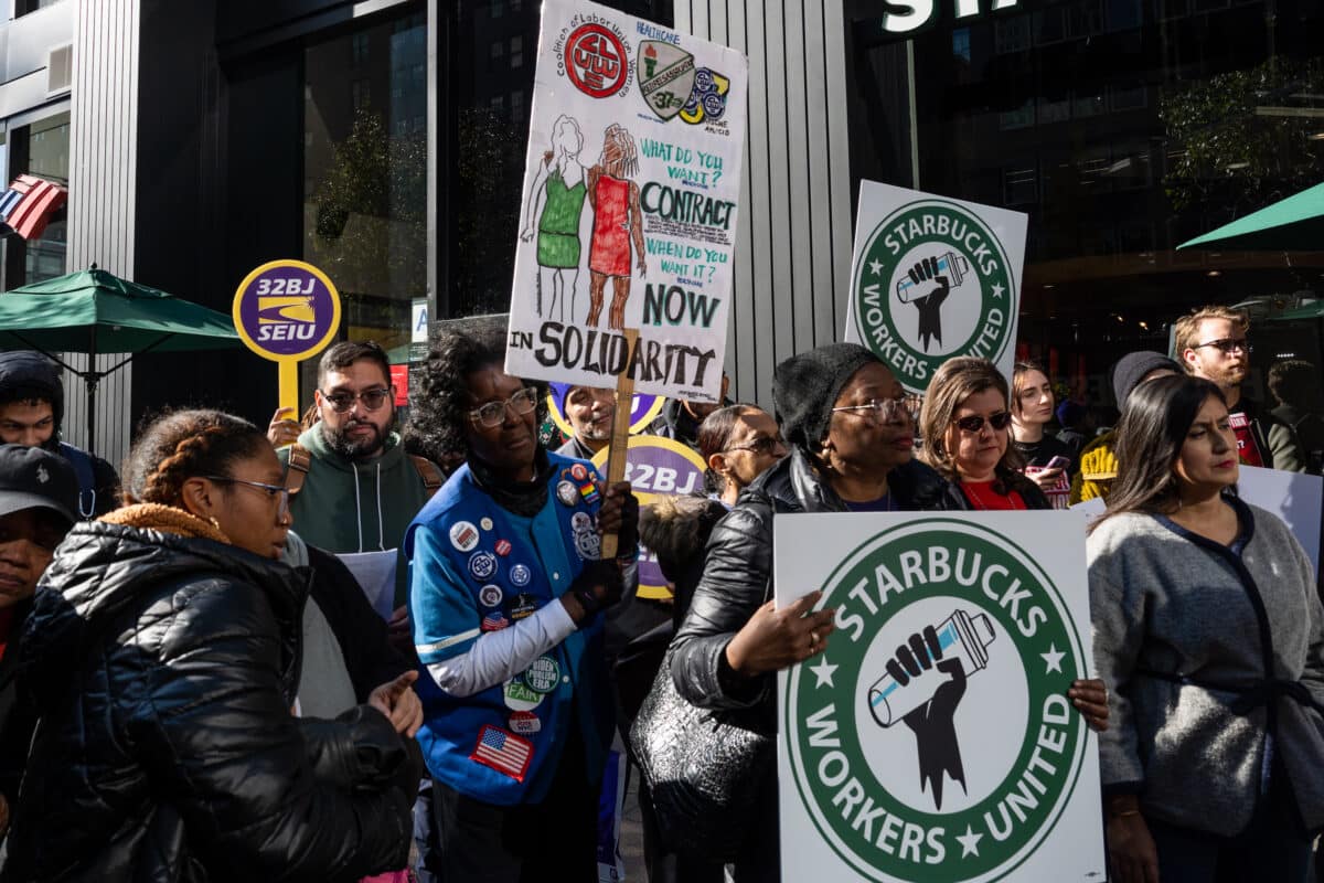 A cup of woe: NYC Starbucks workers walk off job, steamed over pay and staffing