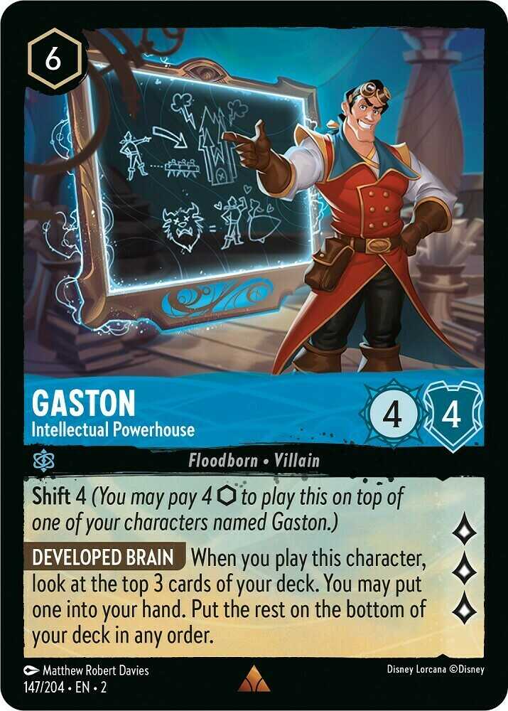 Gaston, Intellectual Powerhouse