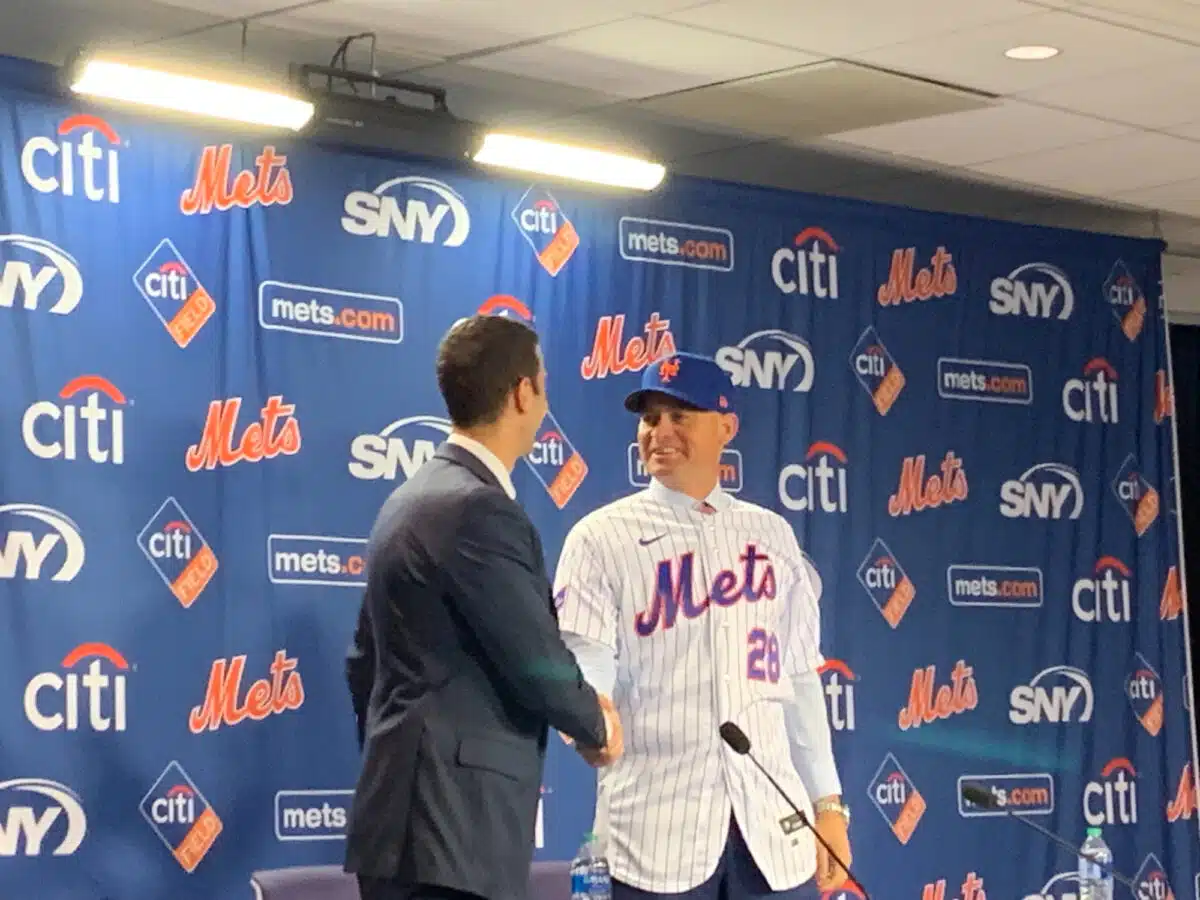 David Stearns Caros Mendoza Mets