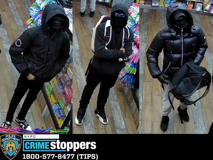 Bronx armed robbers sought for two stickups