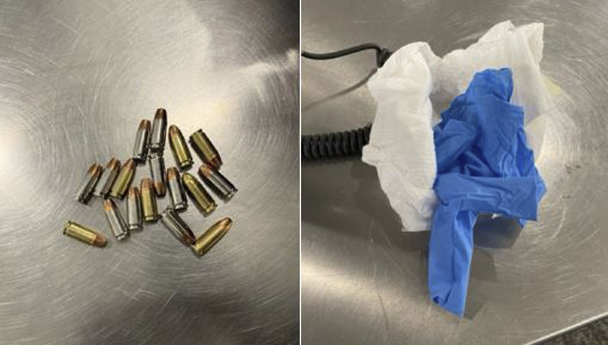 A passenger hid bullets in a baby diaper at LaGuardia Airport. TSA officers caught him