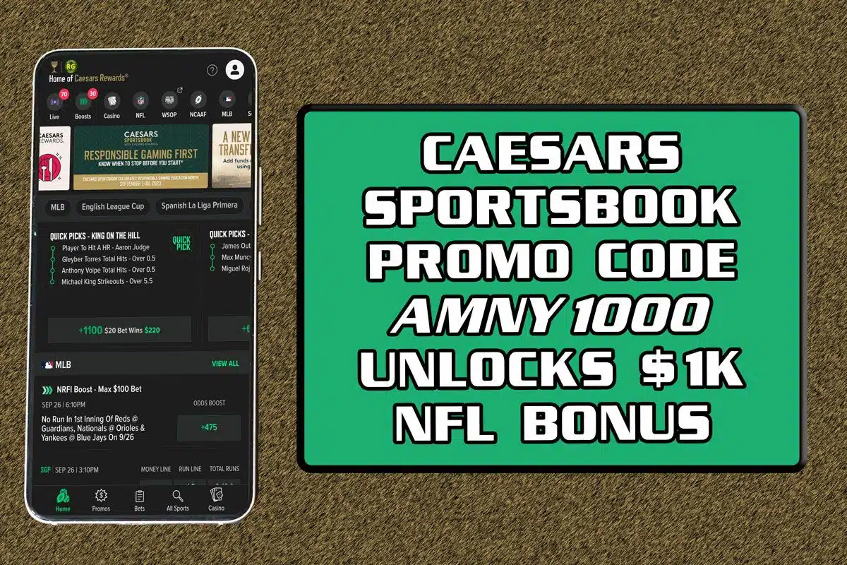 caesars sportsbook promo code