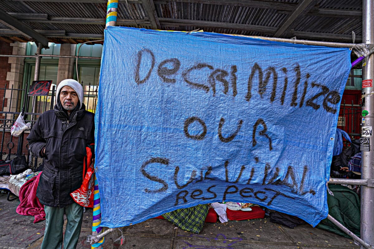 ‘Please leave us alone’: East Village homeless say surprise encampment sweeps are becoming more violent