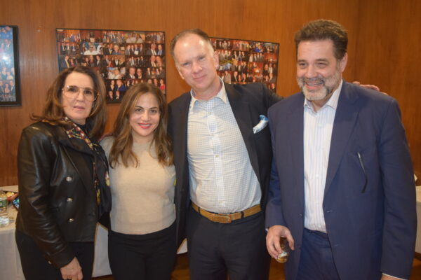 From left: Hon. Anne Swern, Melissa Cardinale, Christopher Wright and Steven Brounstein at the CLE.