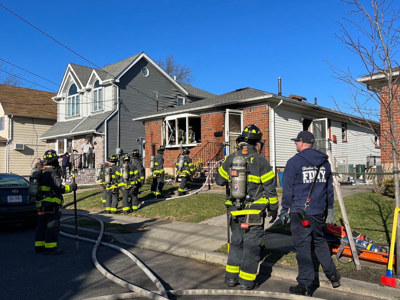 FDNY responds to house fire in Graniteville