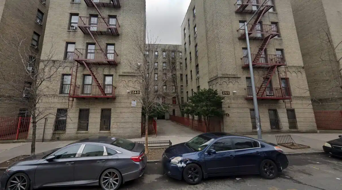 Bronx apartment building where twin children were found dead