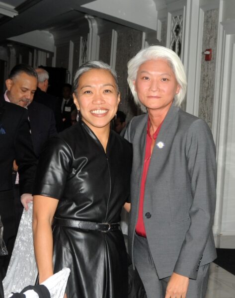 Senator Iwen Chu and the keynote speaker, Deputy Mayor Maria Torres-Springer.<br>Photo: Arthur DeGaeta