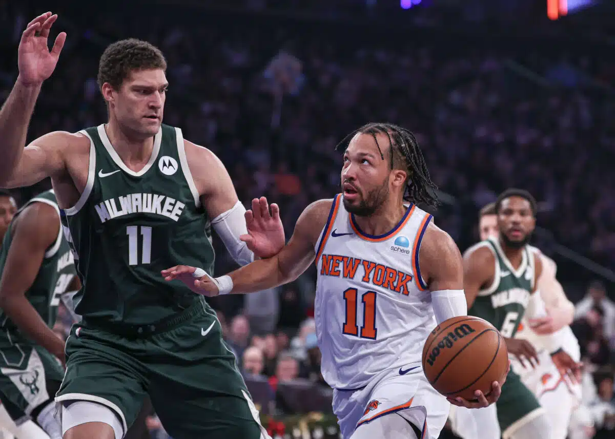 Jalen Brunson Knicks Bucks