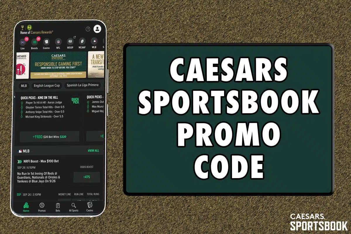 caesars sportsbook promo code