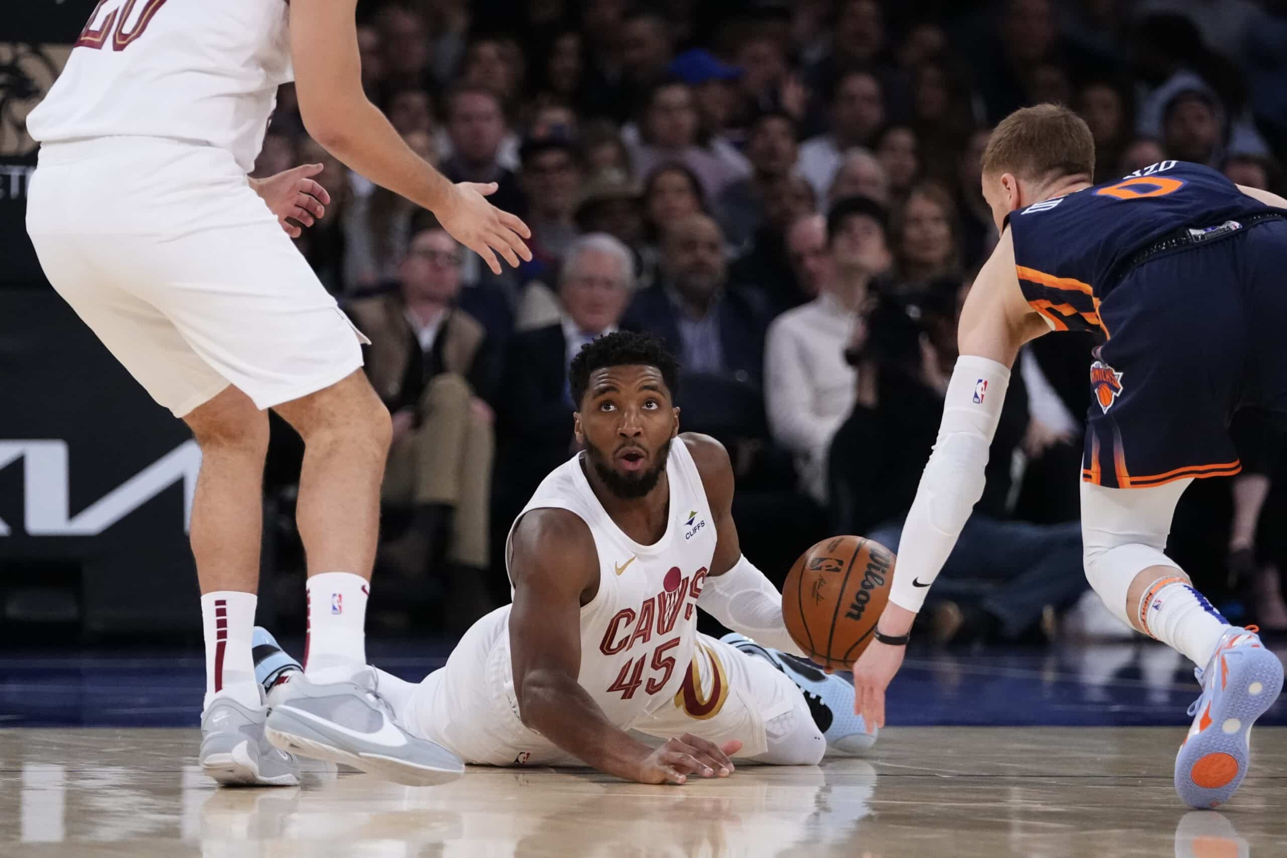 Knicks Cavaliers Donovan Mitchell