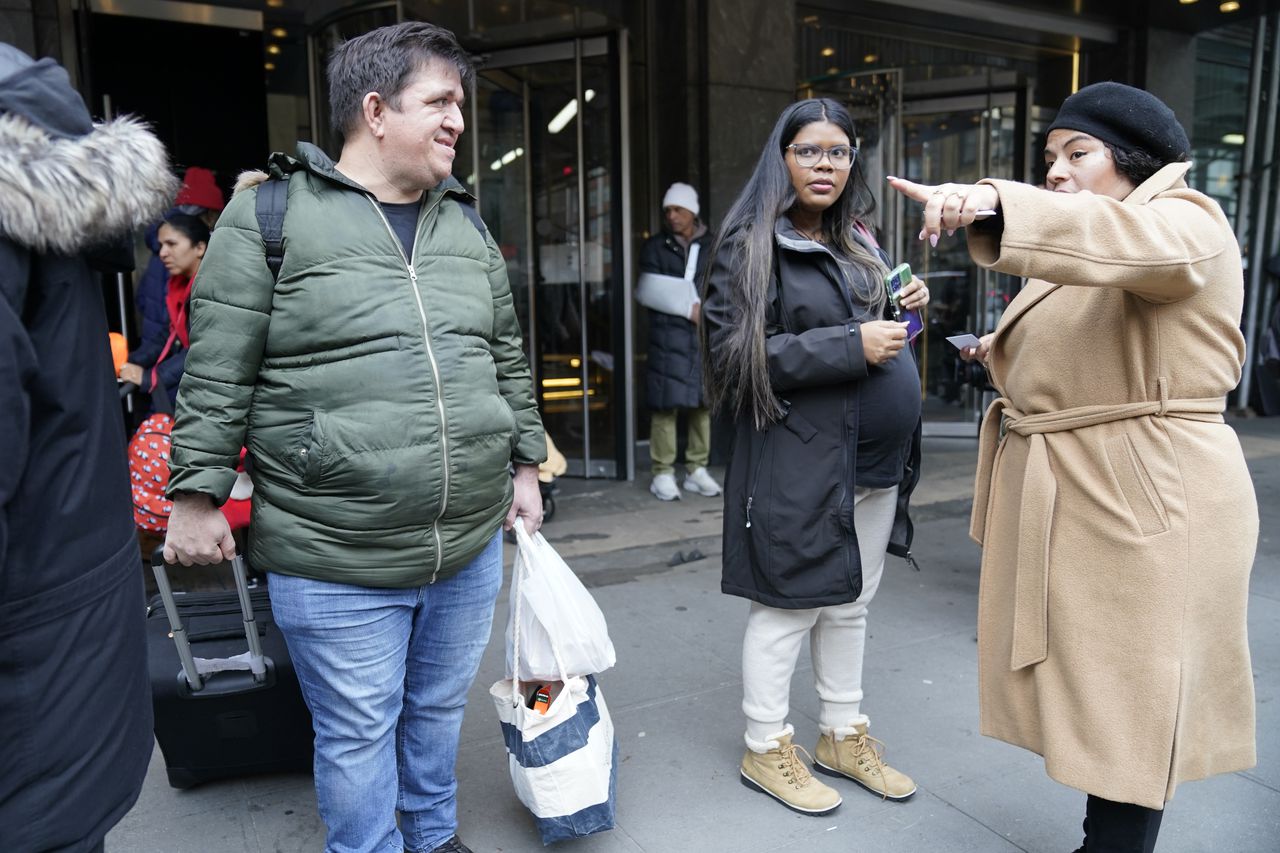 Migrants in New York City