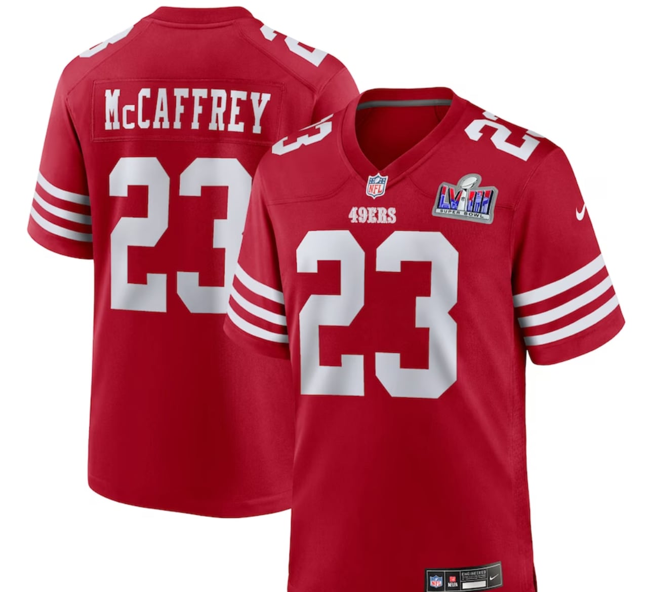 Christian McCaffrey jersey