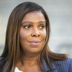 Attorney General Letitia James, who has released police bodycam footage as part of the investigation into Jason Pass's death. Photo: Ted Shaffrey/AP