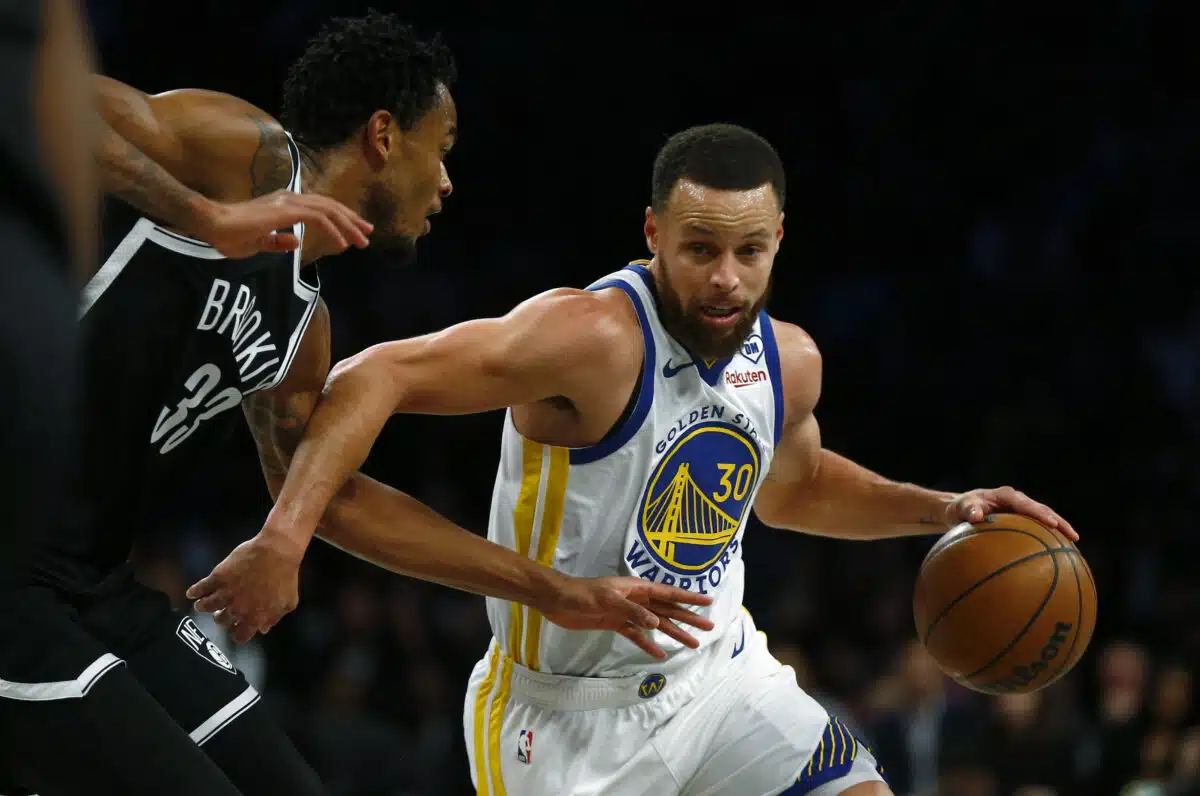 Stephen Curry Nets Warriors