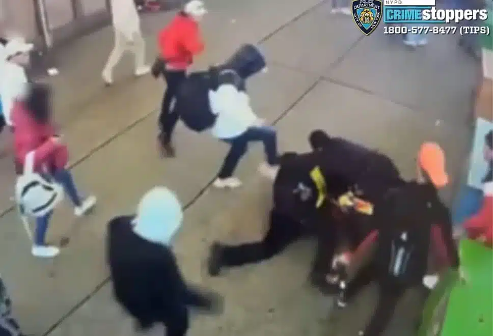 Suspects in Midtown cop beatdown