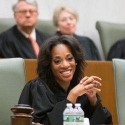 U.S. District Judge LaShann DeArcy Hall ruled against the admission of rap lyrics during the Jam Master Jay trial.Photo: Rob Abruzzese/Brooklyn Eagle