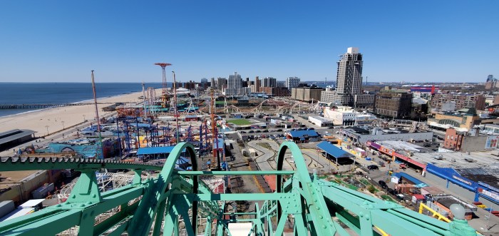 parks seen from wonder wheel