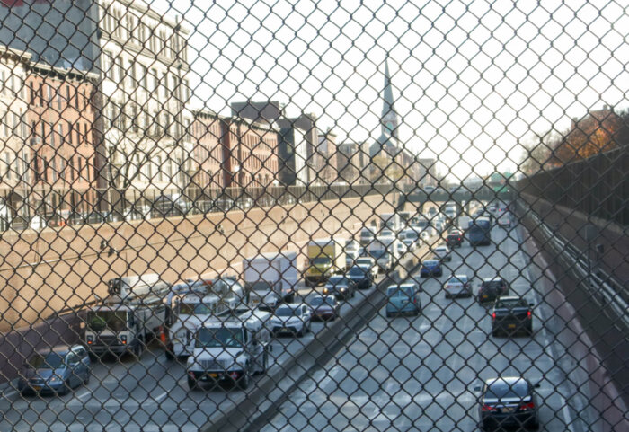 BQE trench in Red Hook