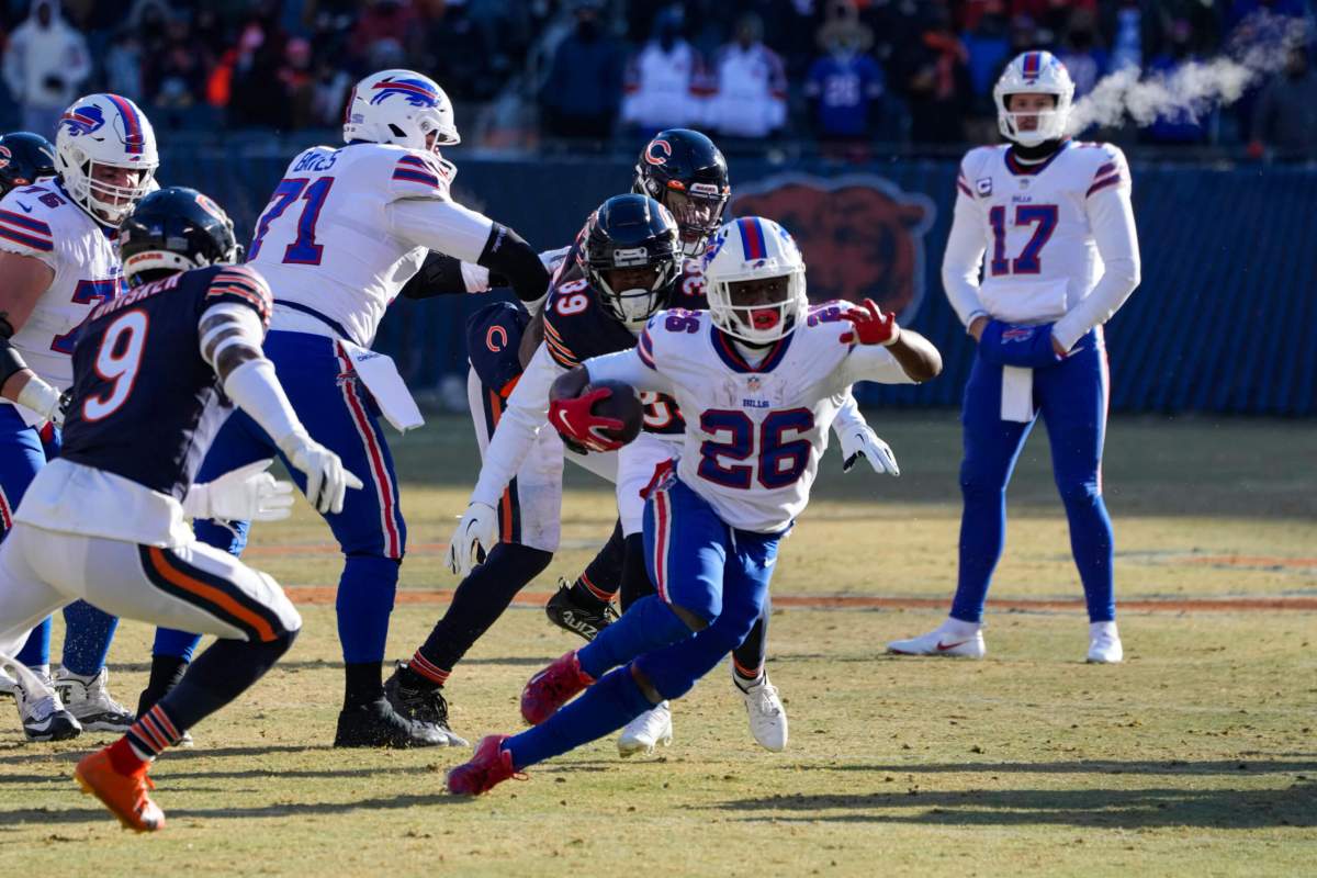 Devin Singletary Buffalo Bills Giants