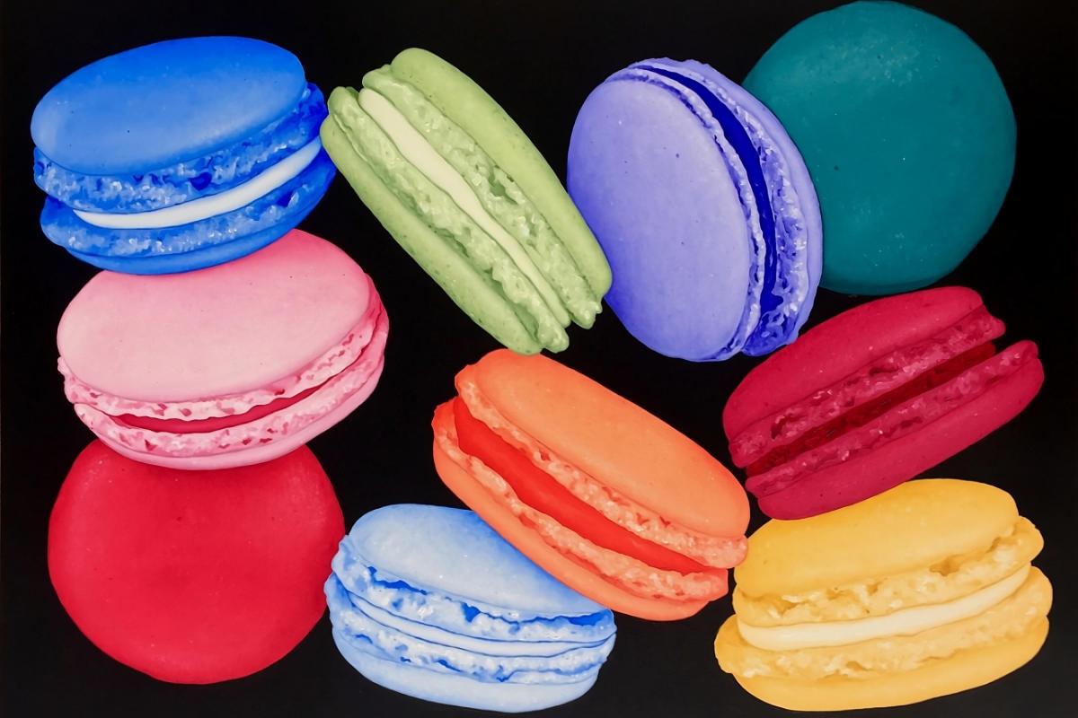 Ten Macarons by Paula Urzica