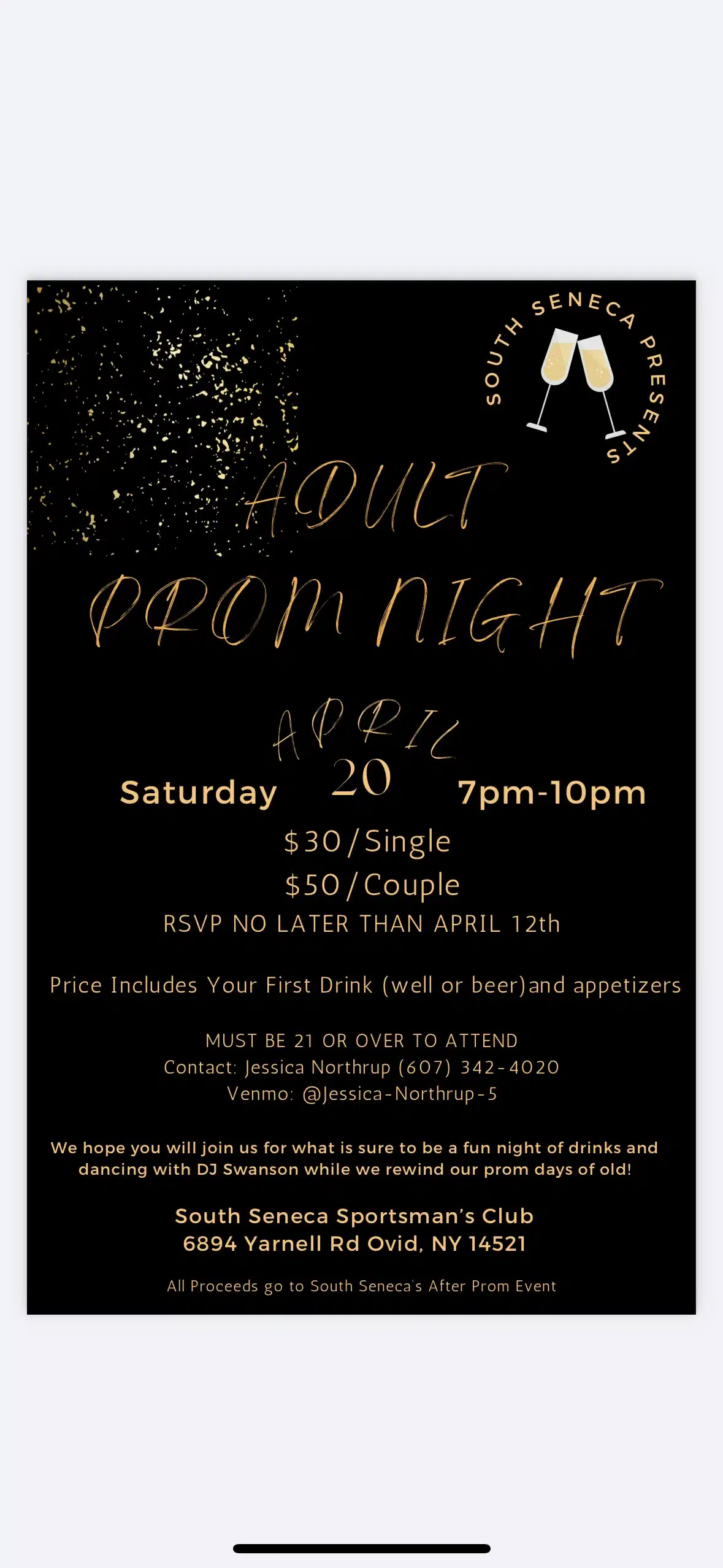 Adult Prom!